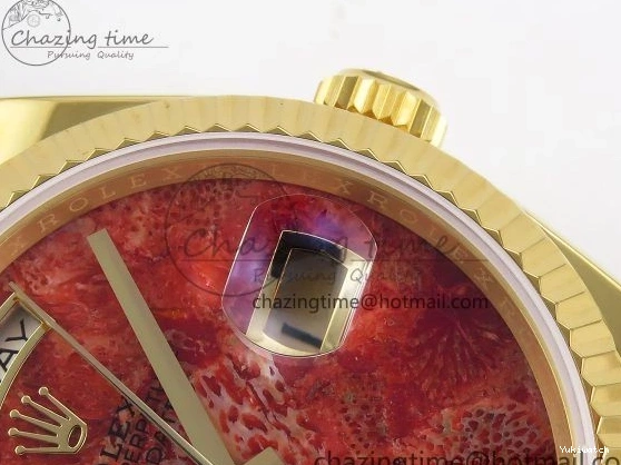 Bracelet RAF Dial Edition YG Best on A2836 Rock Date YG 36 Day 0122